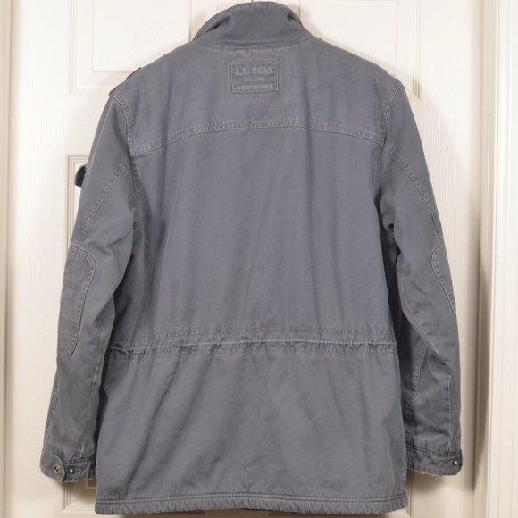 LL Bean M Utility Jacket Field Jacket - Picture 3 of 7